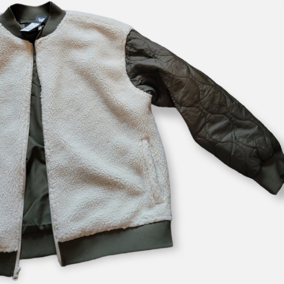 Original Use Sherpa Bomber Jacket unisex 2XL - Picture 6 of 8